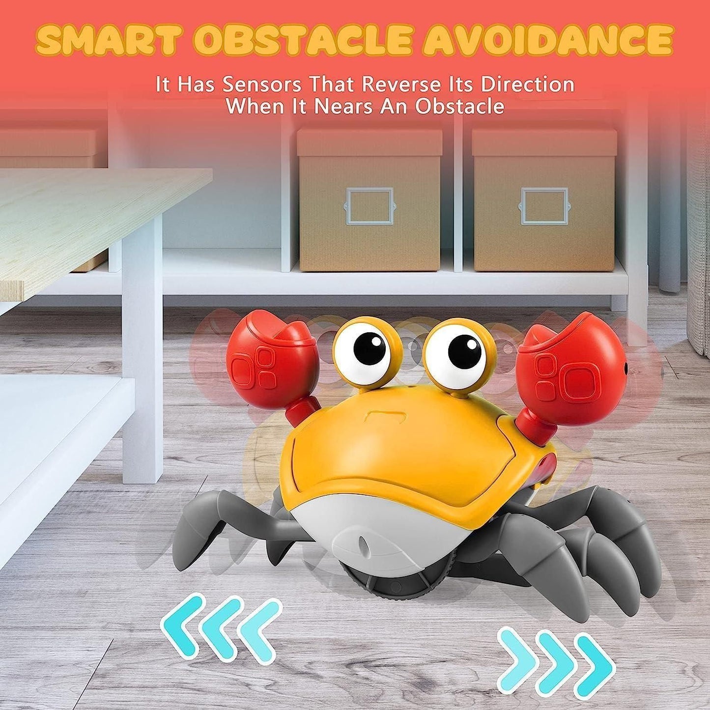 Cute Dancing Crab Toy with USB Rechargeable | Dancing Toy