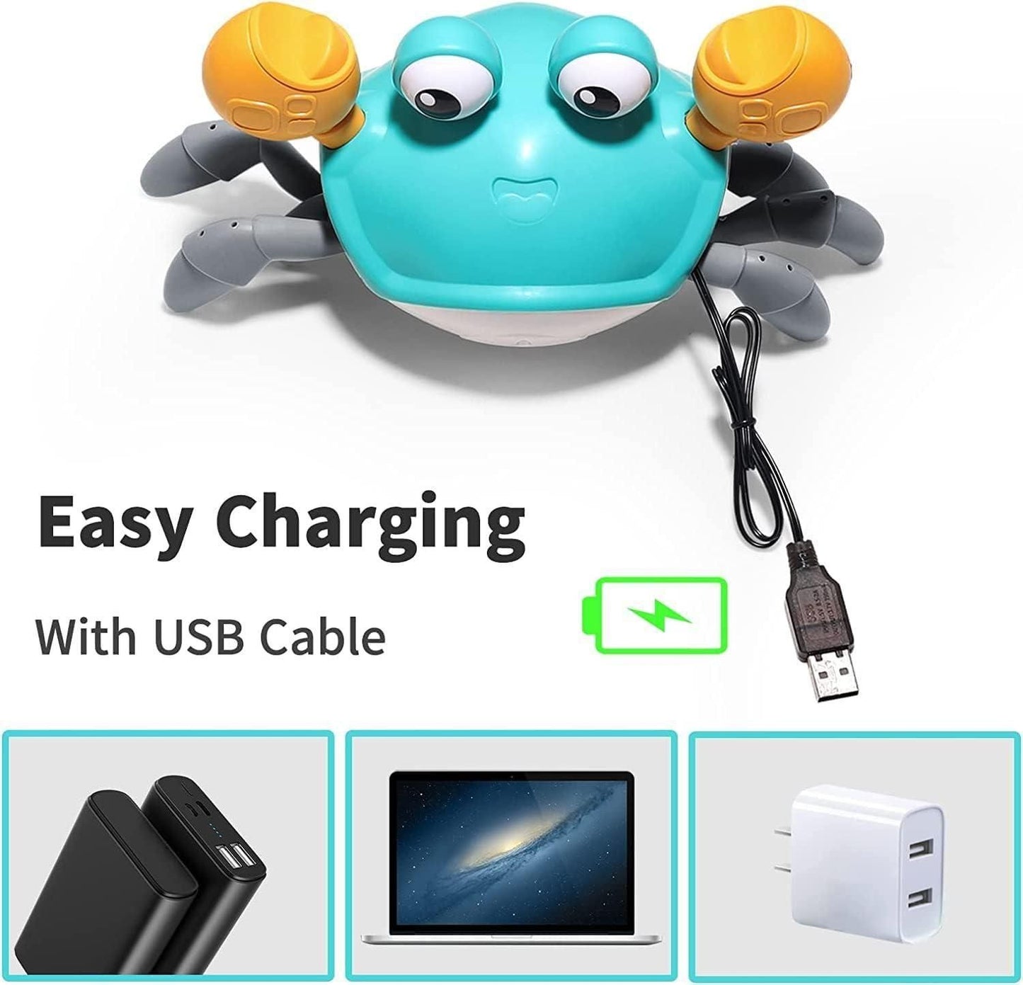 Cute Dancing Crab Toy with USB Rechargeable | Dancing Toy