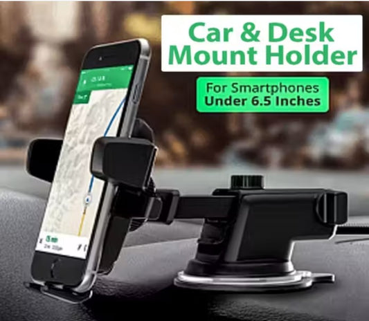360° Rotatable Car Phone Holder | Mobile Mount Stand