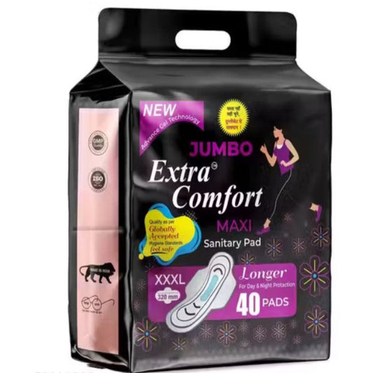 Soft & Extra Comfort Sanitary Pads with Wings