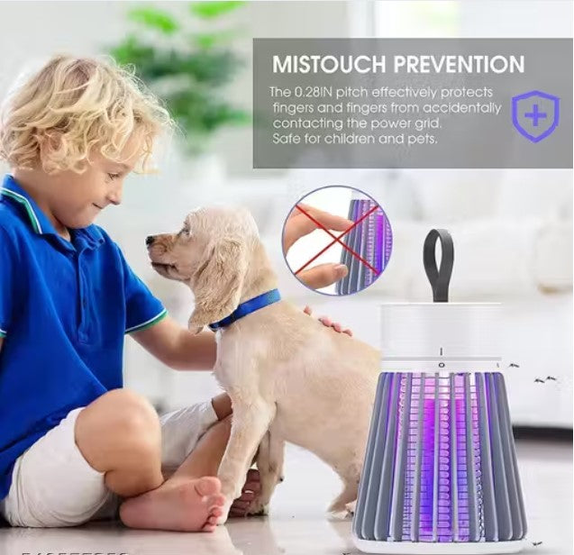 Eco-Friendly USB LED Mosquito Killer Lamp – Mushroom Style Indoor Bug Zapper