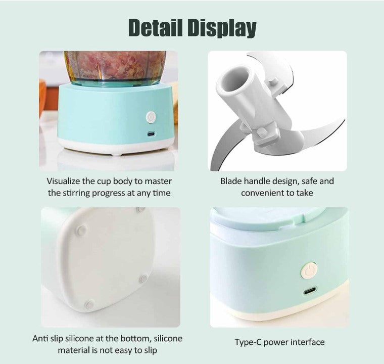 Food Processor Electric Multi- Functional Cooking Machine | Chopper