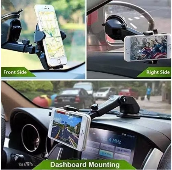 360° Rotatable Car Phone Holder | Mobile Mount Stand