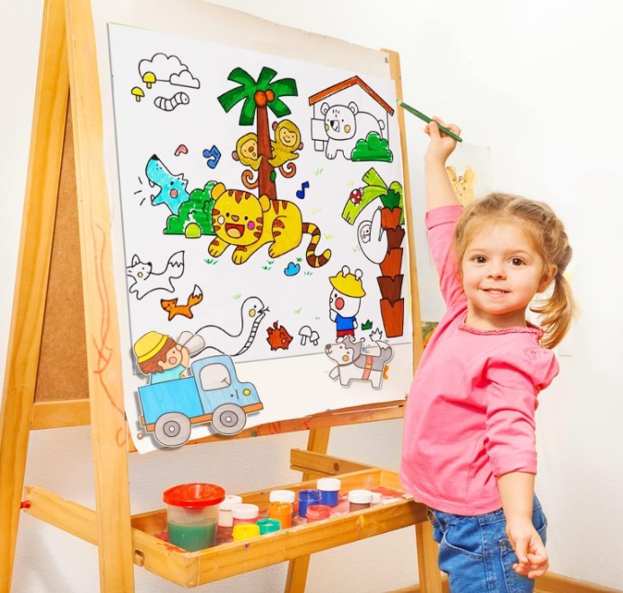 🖍️ Children’s Drawing Paper Roll – 30 CM x 3 Meters (1 Pc)